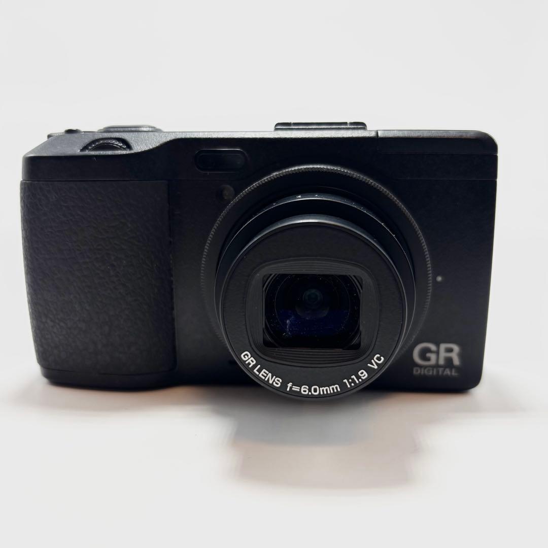 【美品】RICOH GR DIGITAL Ⅳ ブラック コンパクトデジタルカメラ