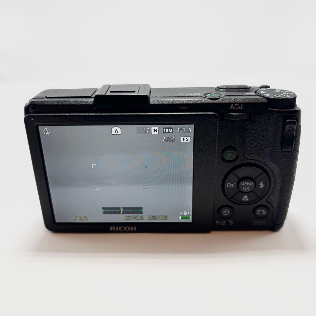 【美品】RICOH GR DIGITAL Ⅳ ブラック コンパクトデジタルカメラ