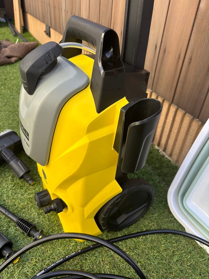 KARCHER K3 silent 高圧洗浄機 本体　一度のみのほぼ新品