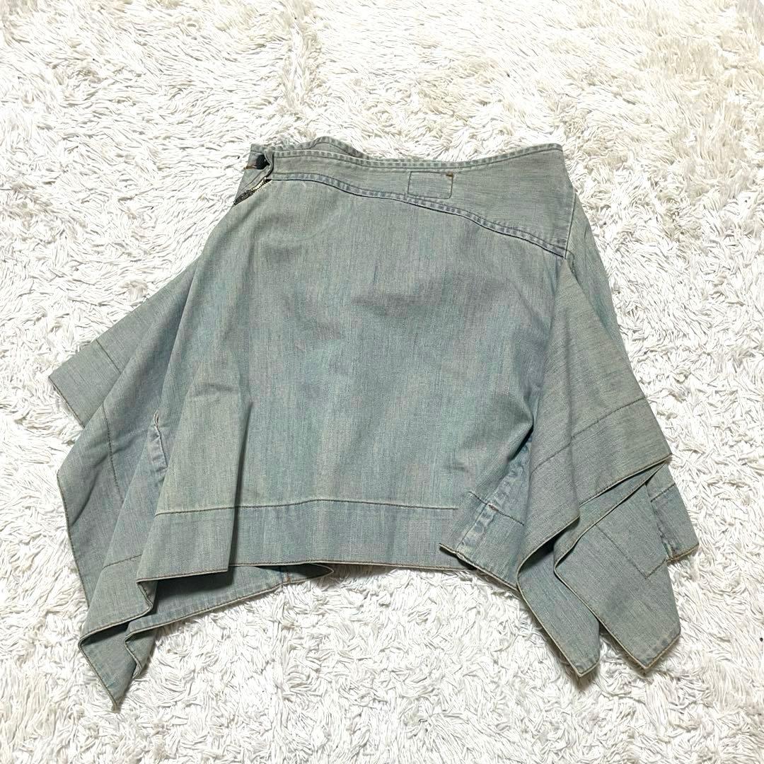Vivienne Westwood デニム スカート 変形 アシンメトリー 40