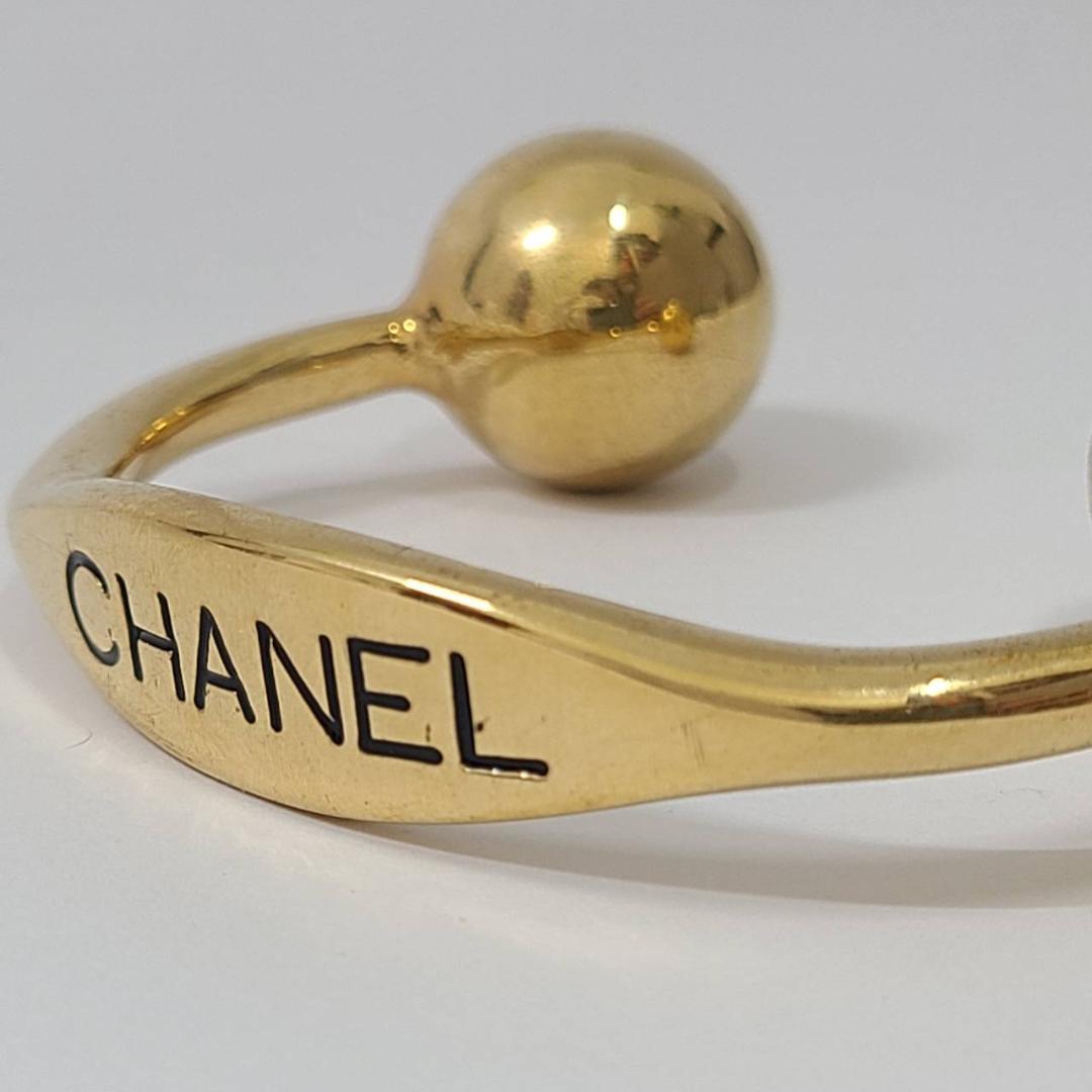 シャネル ココマーク ゴールド バングル ビンテージ