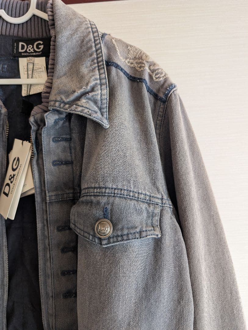 D&G デニムジャケット サイズ50 グレー