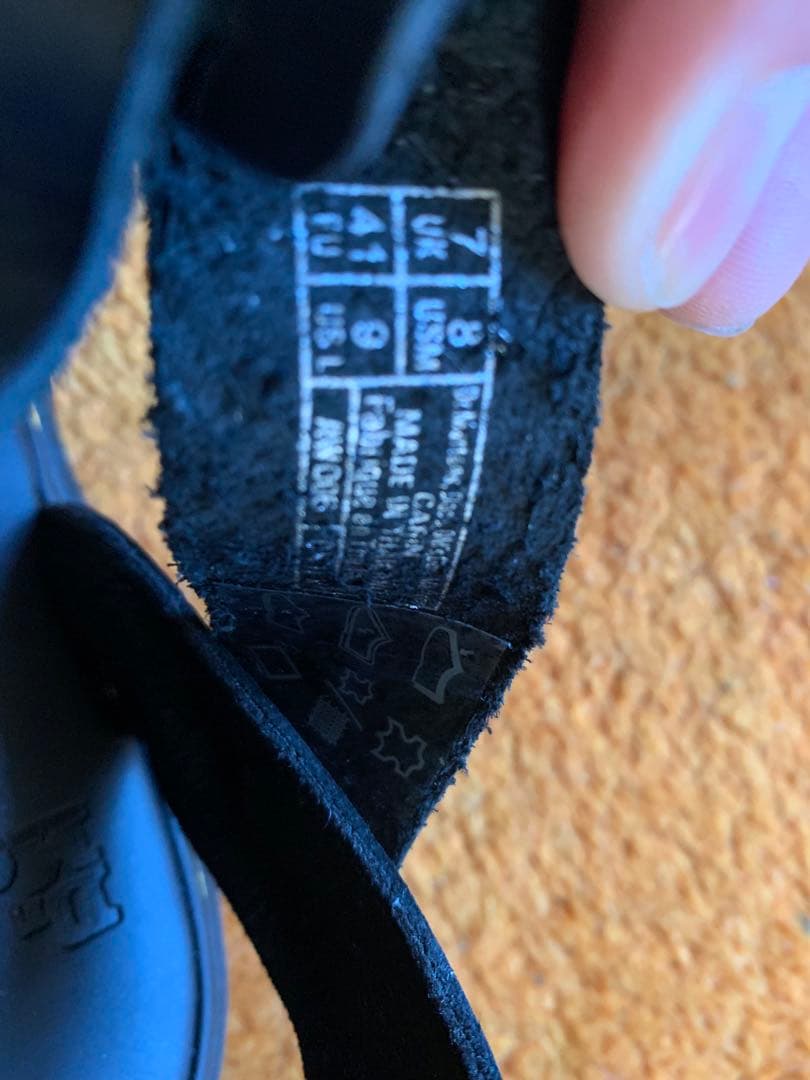 Dr. Martens Garin サンダル ブラック UK7