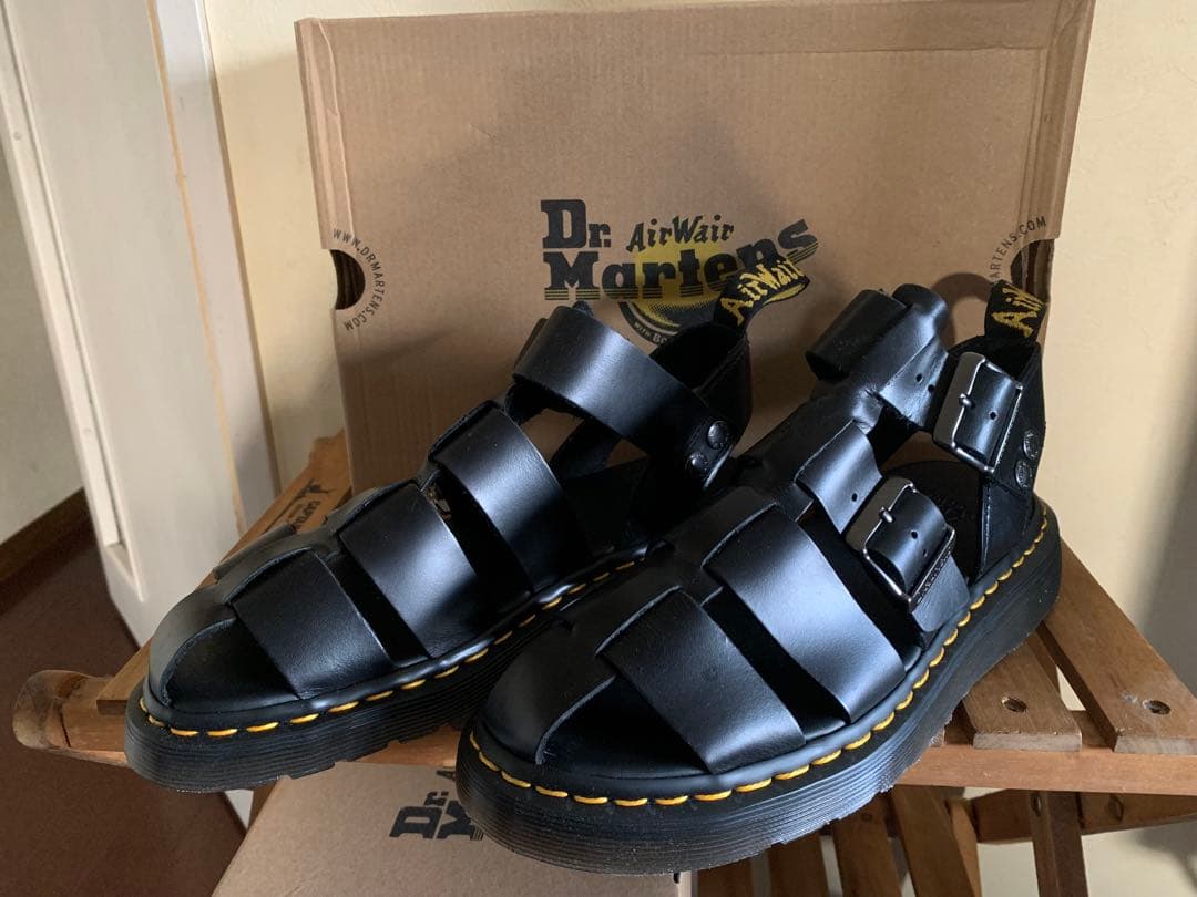 Dr. Martens Garin サンダル ブラック UK7
