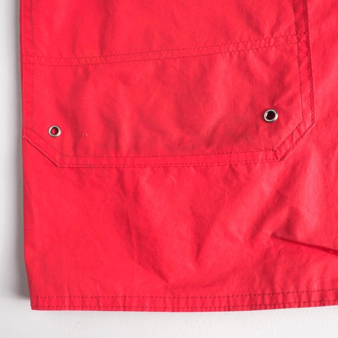 ラルフローレン　USA製　ファイアーマンジャケット　襟コーデュロイ　赤色　古着