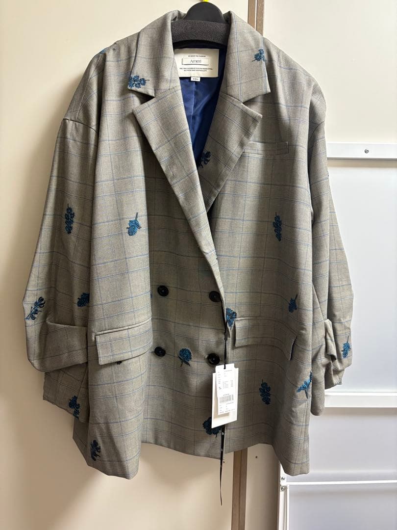 ジャケット・アウター CHECK FLOWER PAPA JACKET