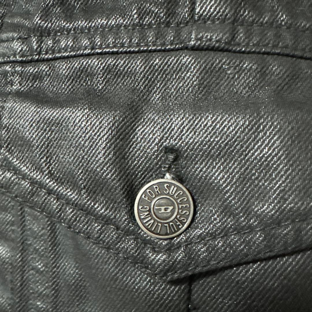DIESEL コーティングデニムジャケット