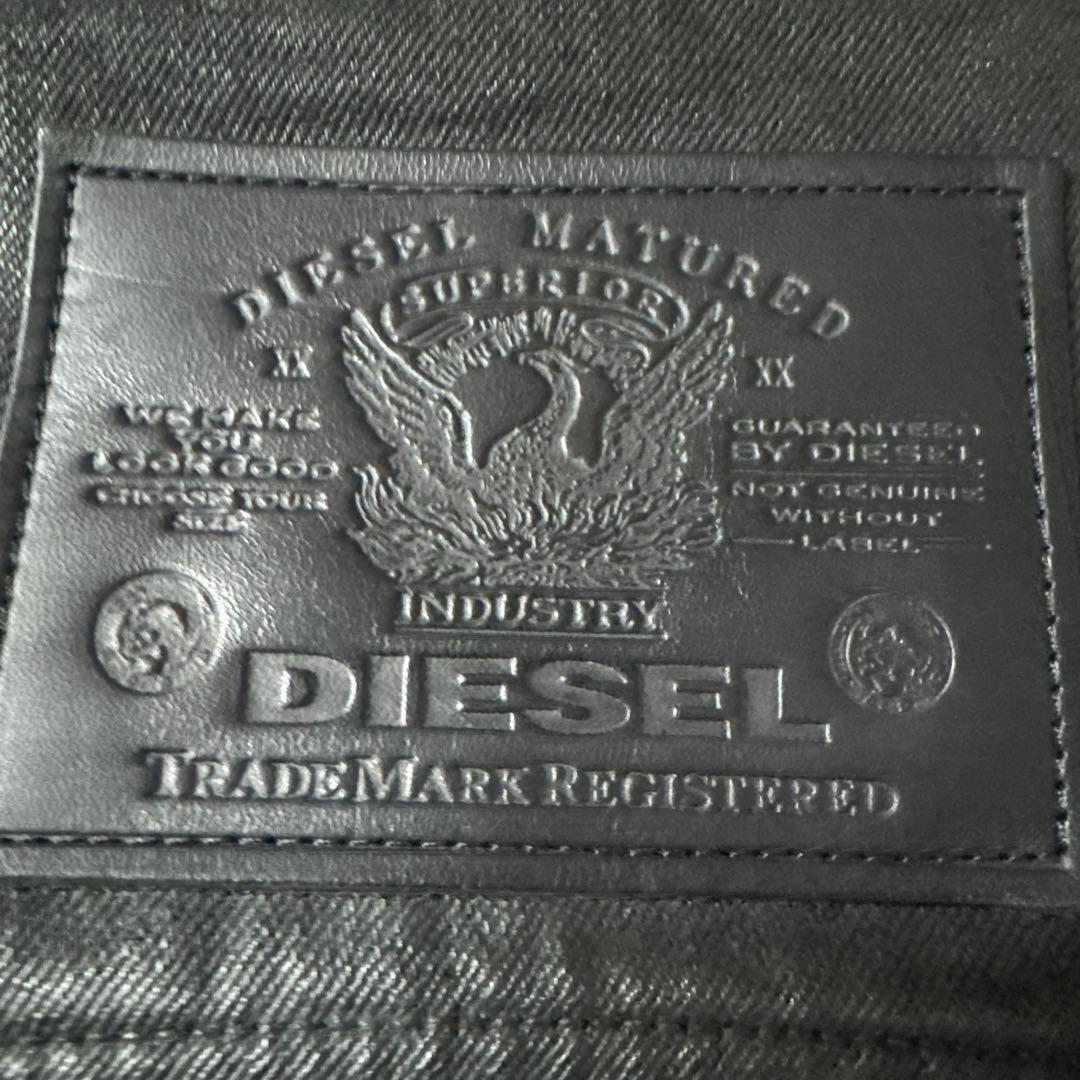 DIESEL コーティングデニムジャケット