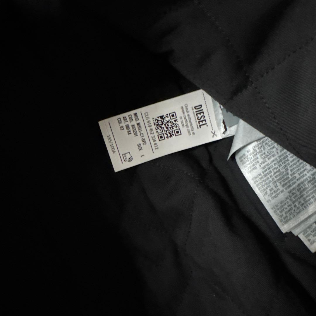 DIESEL コーティングデニムジャケット