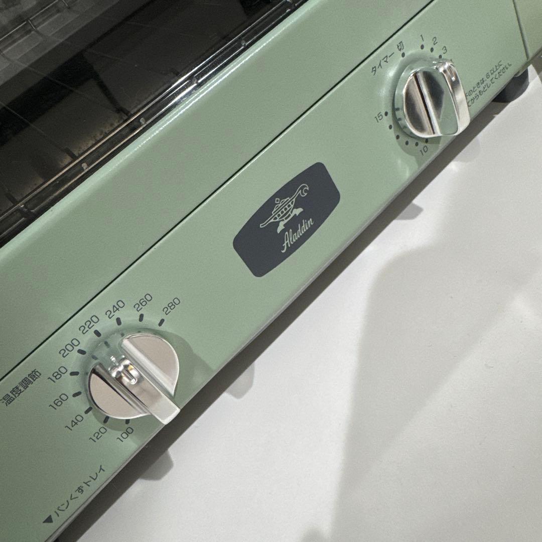 Aladdin グラファイトトースター グリーン CAT-GS13A 中古品