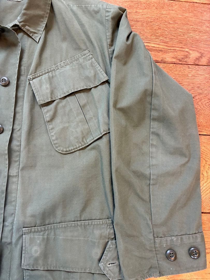 US.ARMYジャングルファティーグジャケット 5th XS-short 70s