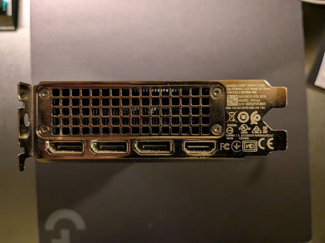 GeForce RTX3070 Founders Edition ジャンク品