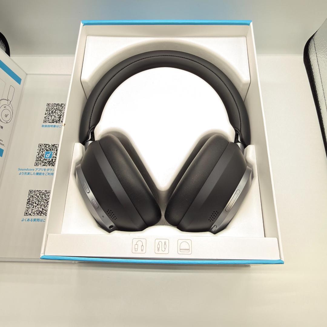 美品 Soundcore Space One Pro ワイヤレスヘッドホン