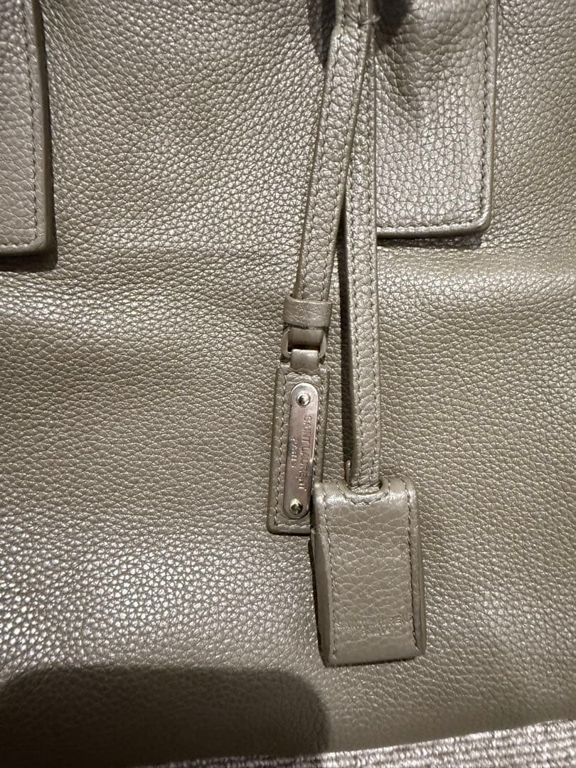 サンローラン パリ ストラップ付 サックドジュール ラージ