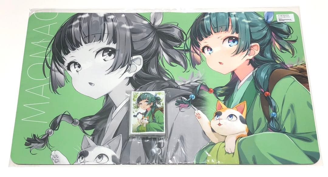 薬屋のひとりごと 猫猫 カードスリーブ プレイマット セット m_m