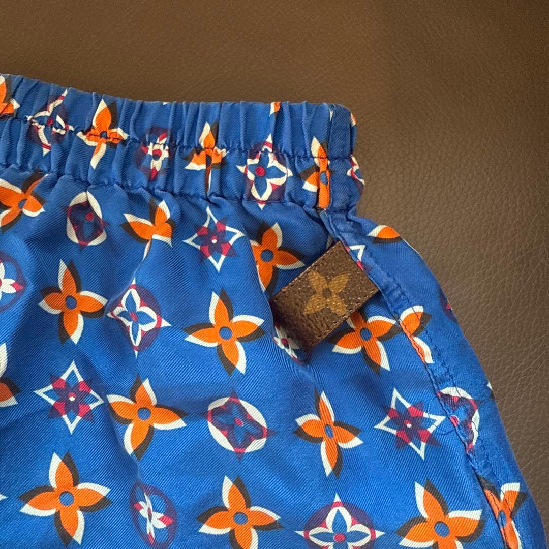 LOUIS VUITTON フラワーパターン ショートパンツ 36