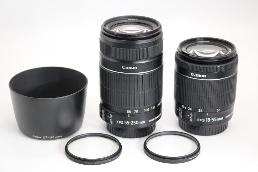 美品 【Canon EOS 90D ダブルレンズセット】 Wi-Fi搭載