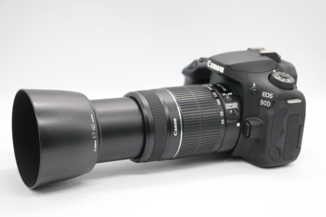 美品 【Canon EOS 90D ダブルレンズセット】 Wi-Fi搭載