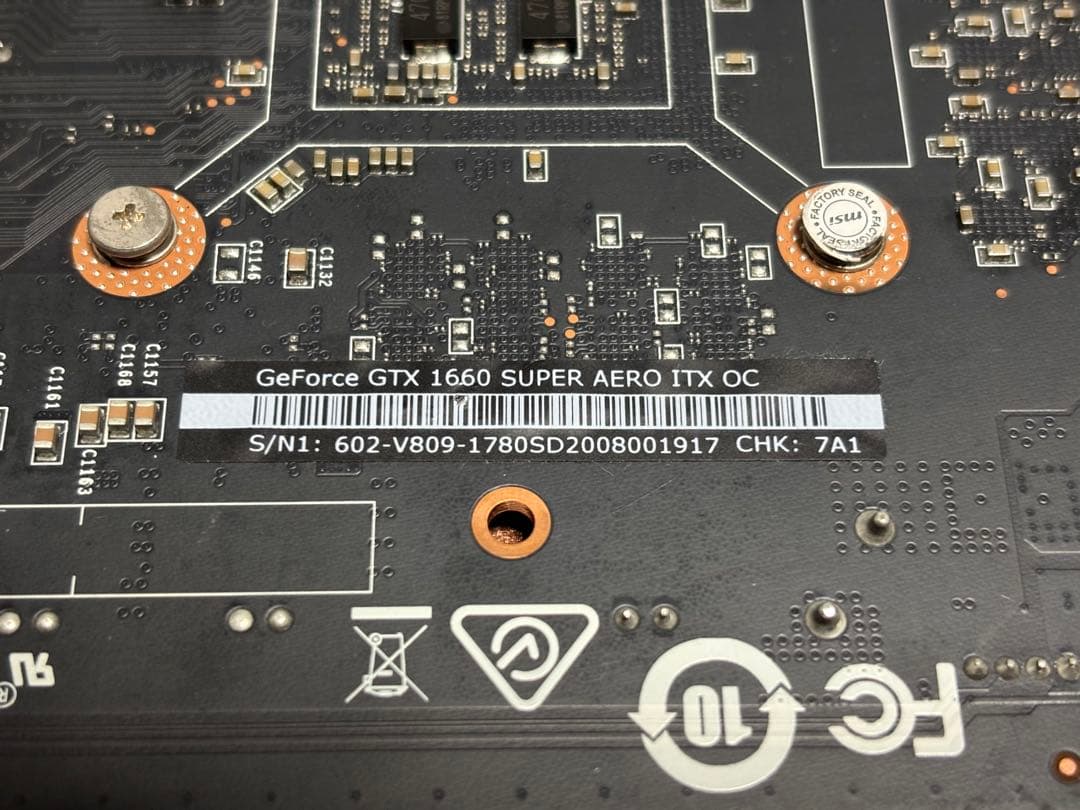 2*読様 MSI GeForce GTX 1660 SUPER 6GB OC