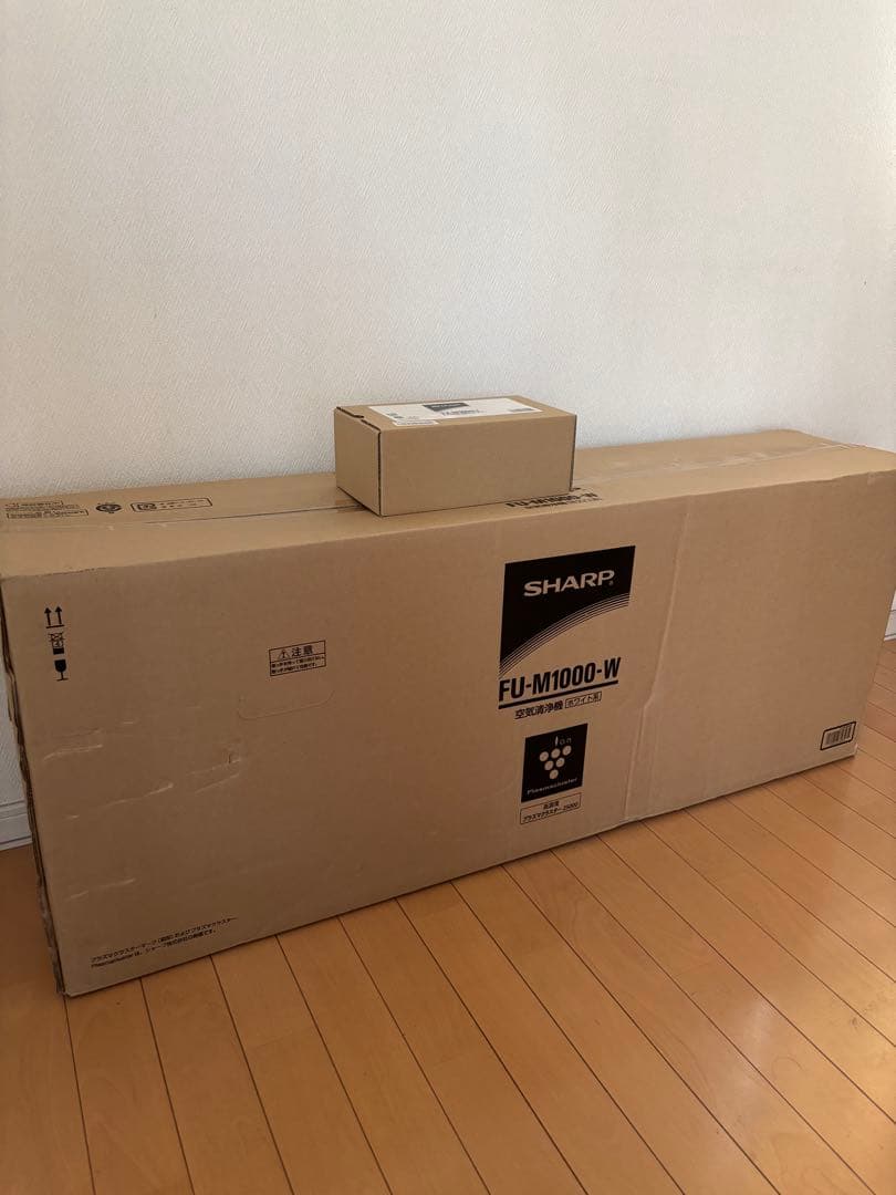 シャープ　空気清浄機　プラズマクラスター　FU-M1000-W