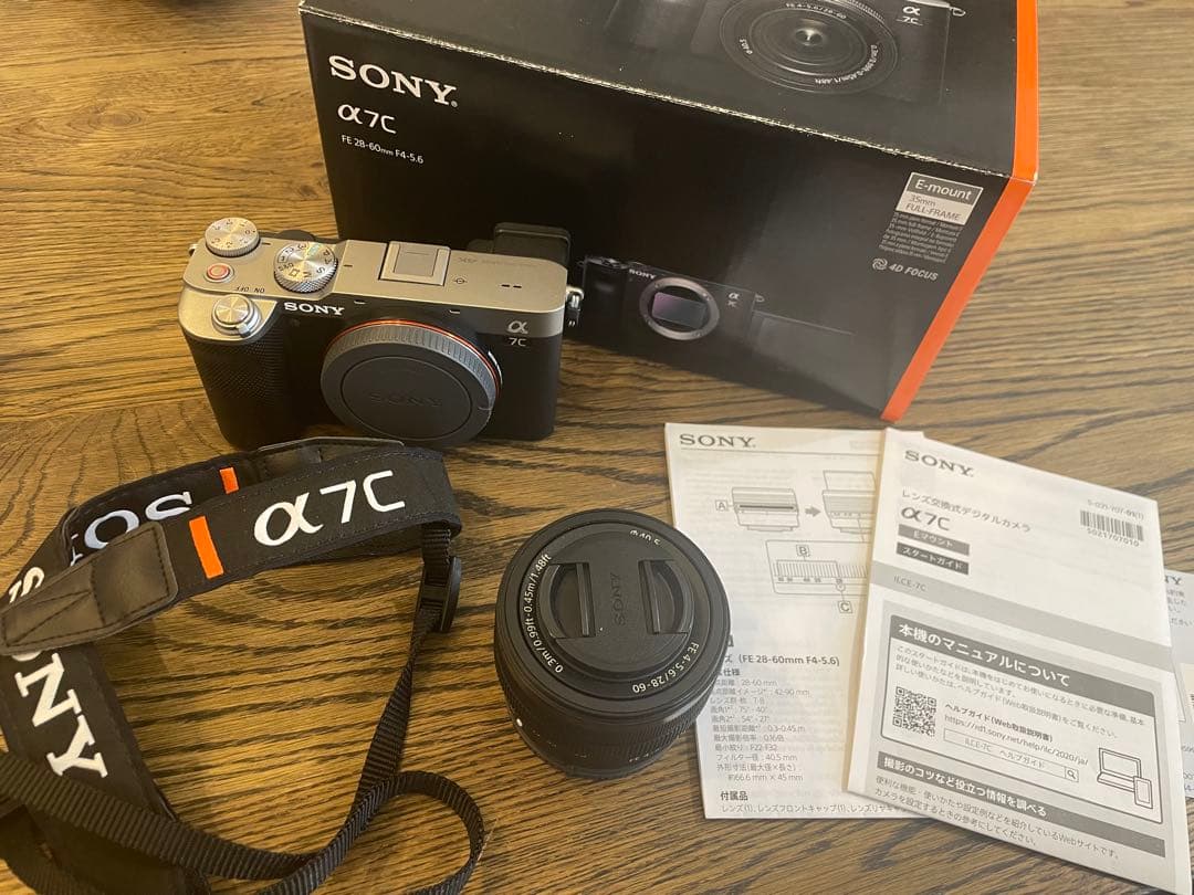 【美品】【SONY】a7cズームレンズキットFE 28-60mm F4-5.6
