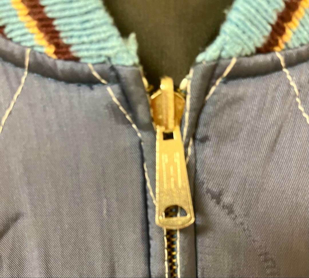 さ*き様 虎と鷹刺繍のスカジャン