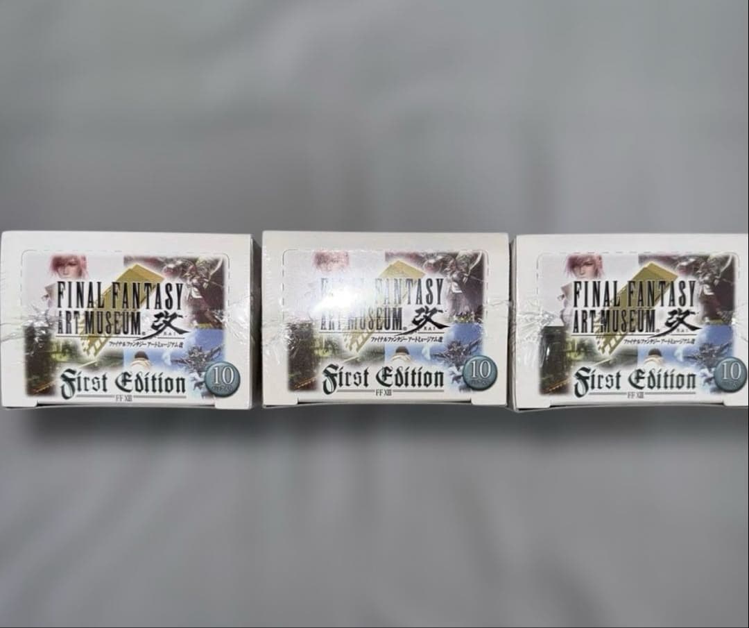 トレーディングカード　ファイナルファンタジー アートミュージアム　3 ボックス