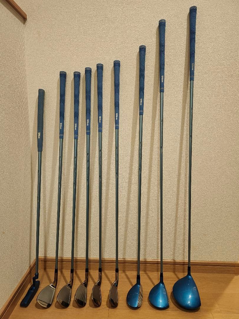 【美品】Wilson Tiara レディースゴルフクラブセット