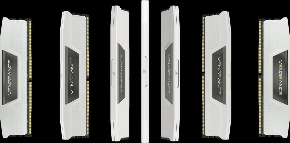 DDR5 128GBメモリ CORSAIR VENGEANCE White
