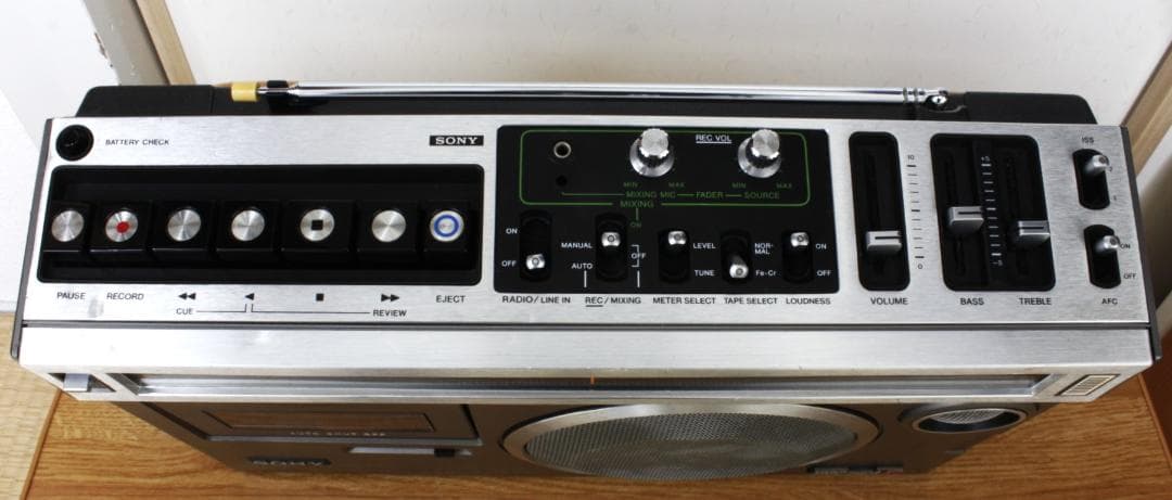 ♪SONYソニーラジカセ CF-1980Vジャンク♪