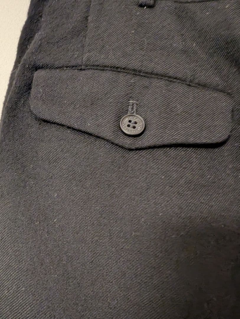 コムデギャルソンオム　ウールパンツ
