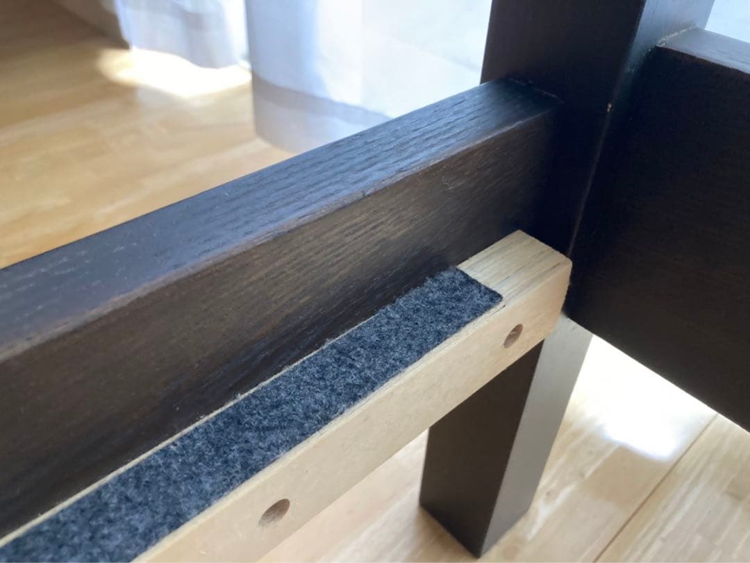 【東京都・直接引き渡し希望】無印良品　シングルベッドフレーム　ブラウン　おしゃれ