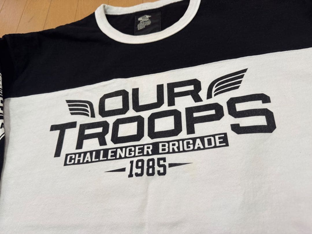 チャレンジャー ヘビーウエイト ロンT フットボール