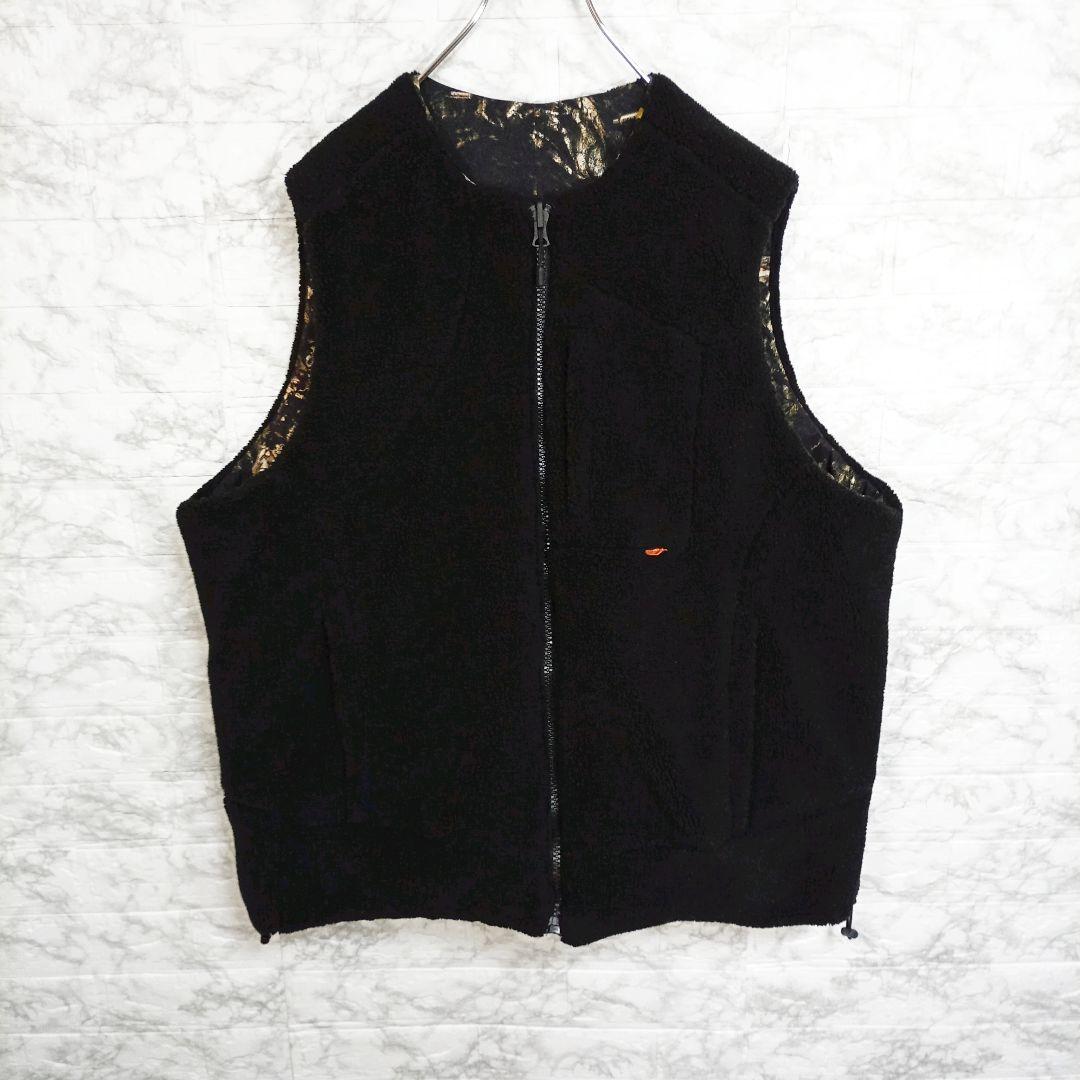 【TIGHTBOOTH】リアルツリー　リバーシブル　中綿ベスト