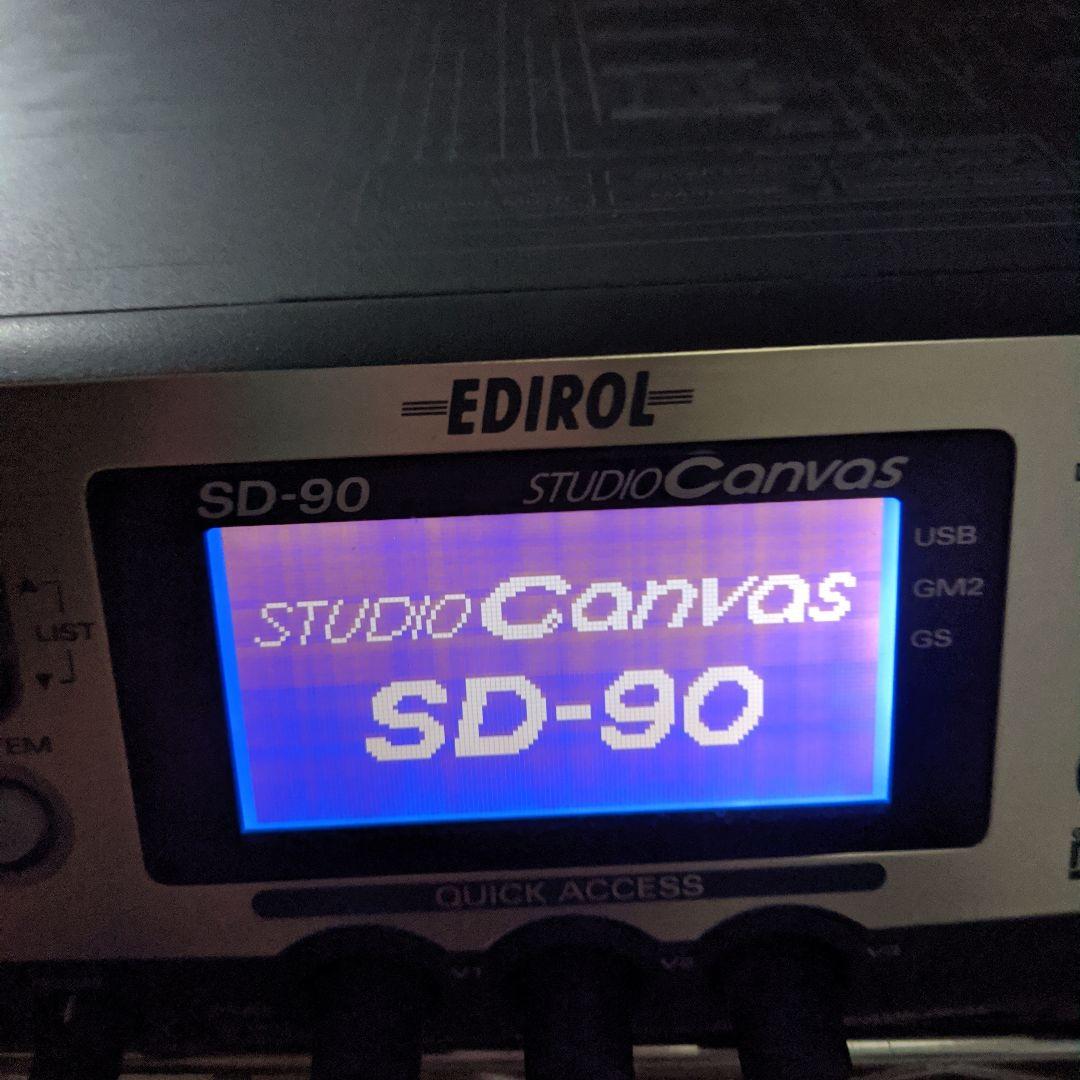 【ジャンク扱】Roland EDIROL STUDIO Canvas SD-90