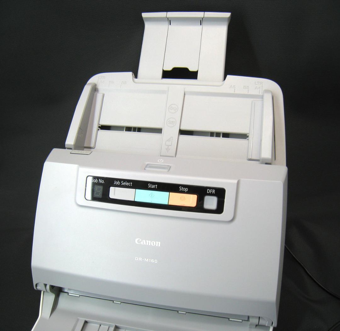 【動作品　美品】 Canon　キヤノン ドキュメントスキャナー　DR-M160