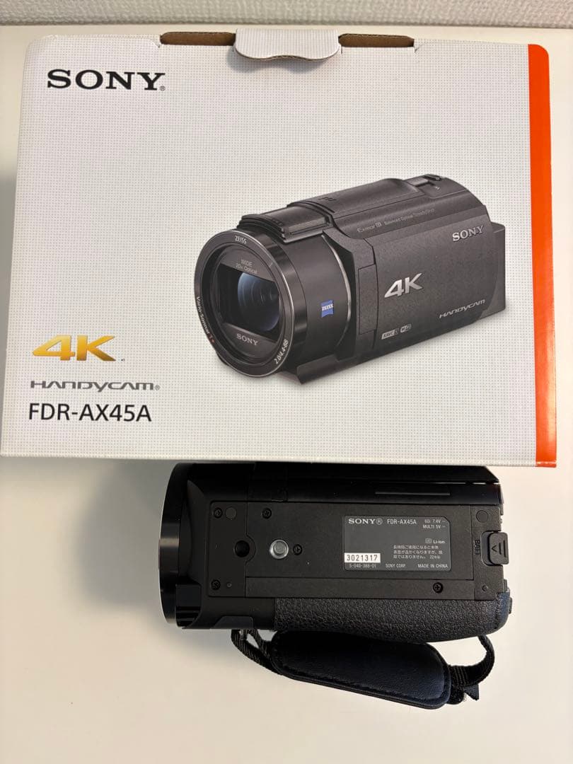 SONY FDR-AX45　ビデオカメラ