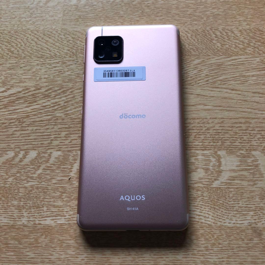 美品AQUOS sense4 lite SH-41A ピンク SIMフリー