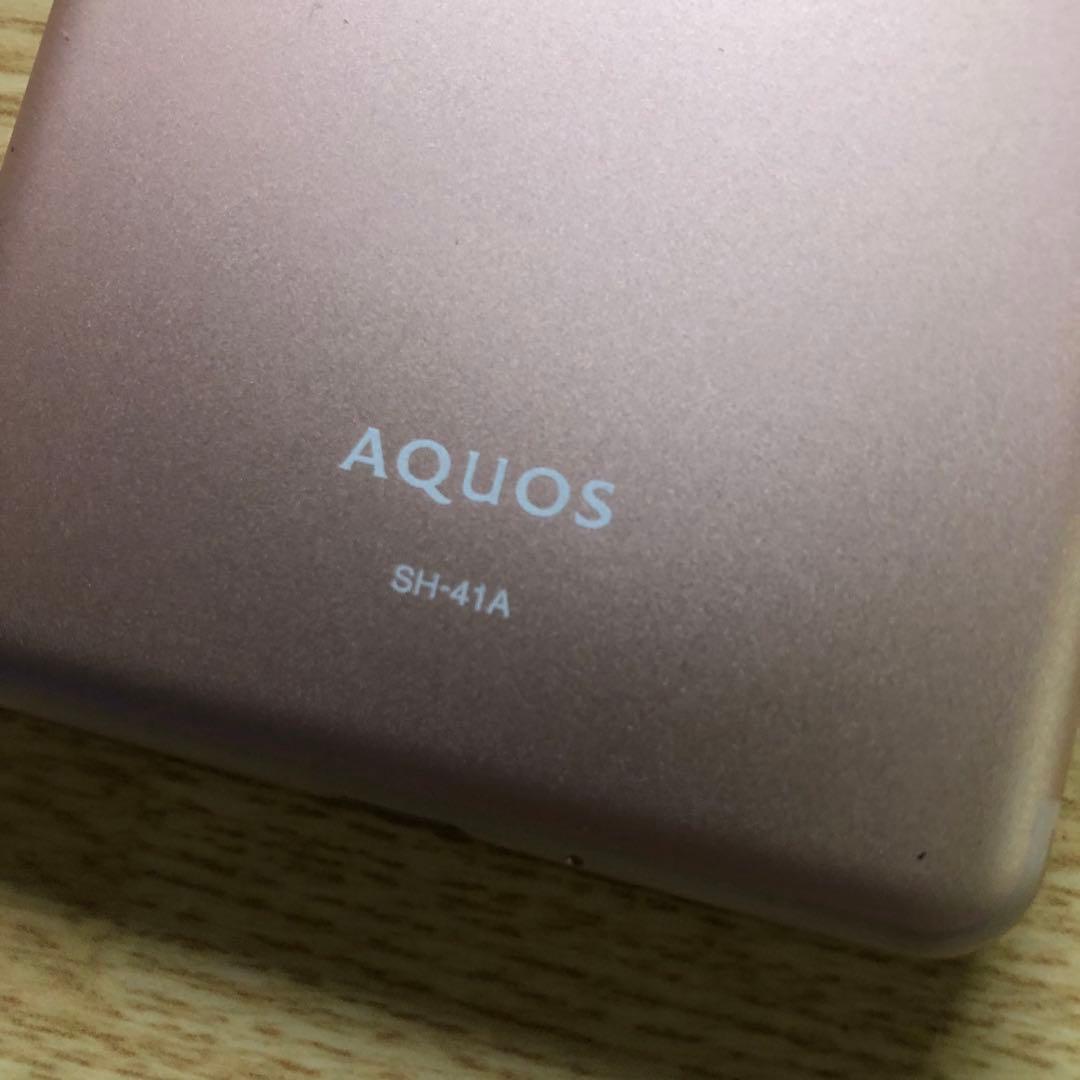 美品AQUOS sense4 lite SH-41A ピンク SIMフリー