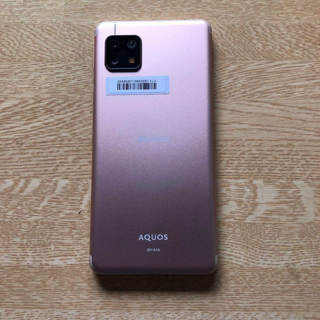 美品AQUOS sense4 lite SH-41A ピンク SIMフリー
