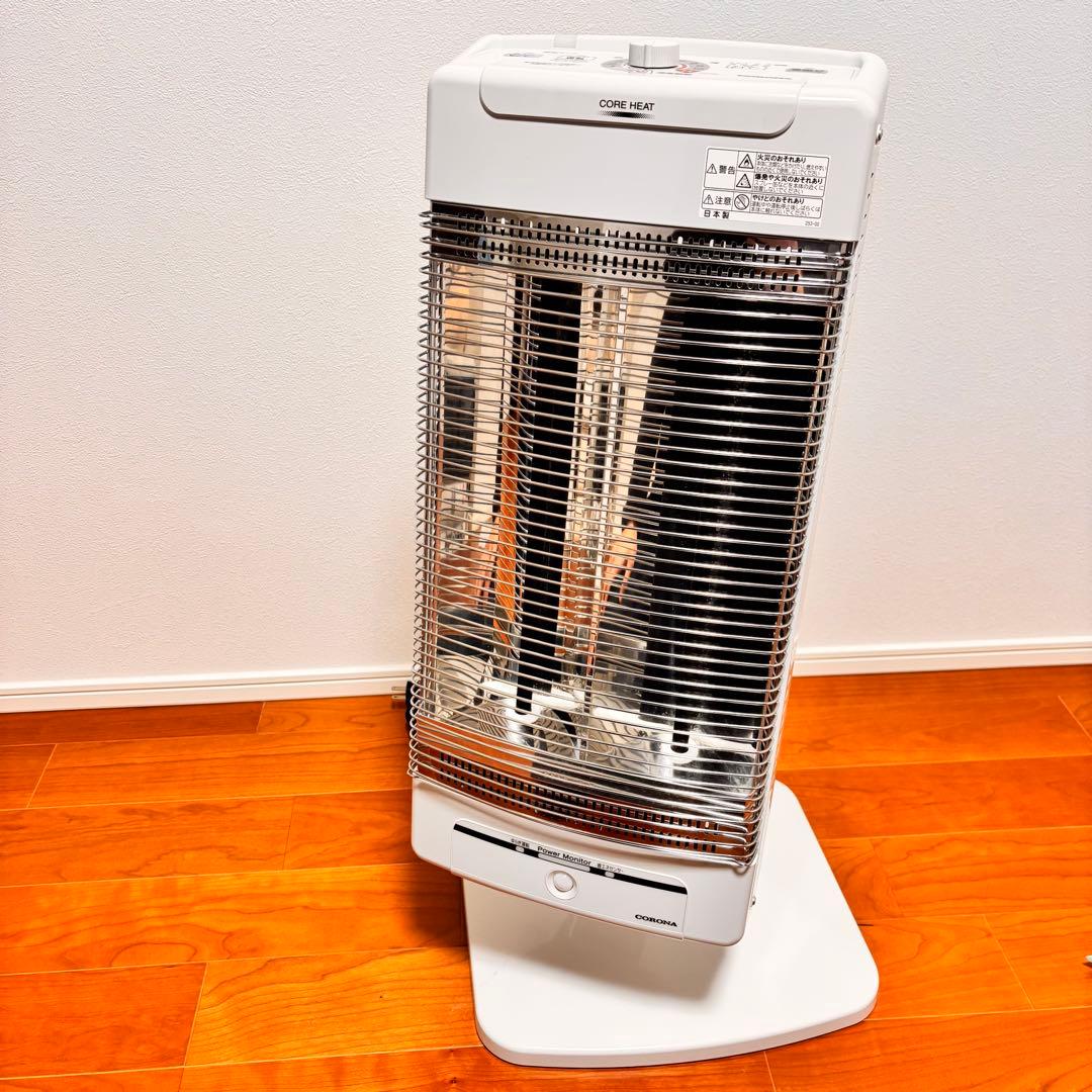 極美品 CORONA 遠赤外線電気ストーブ コアヒート DH-1218R