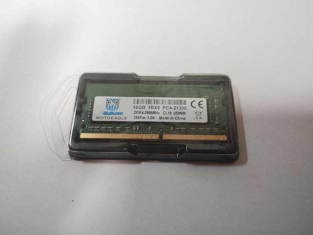 メモリー 16GB 1RX8 PC4-21300 DDR4-2666MHz