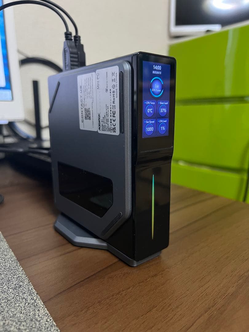 ミニPC Intel N100 16GBメモリ 512GB SSD