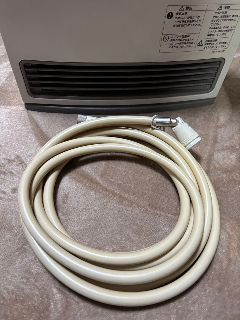 【美品】　　OSAKA GAS ガスファンヒーター GS-20T8G ホース付き