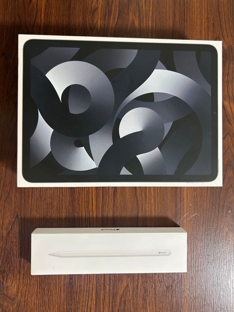 iPad Air 第5世代スペースグレー + Apple Pencil 第2世代