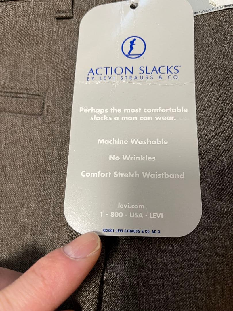 アクションスラックス デッドストック 36 W 32 L