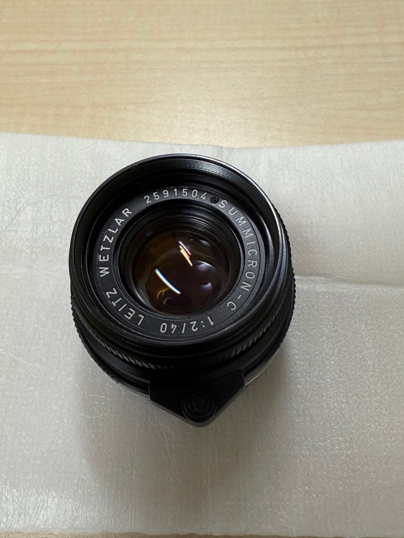 LEICA SUMMICRON-C 40mm F2 ★アルミフード付き