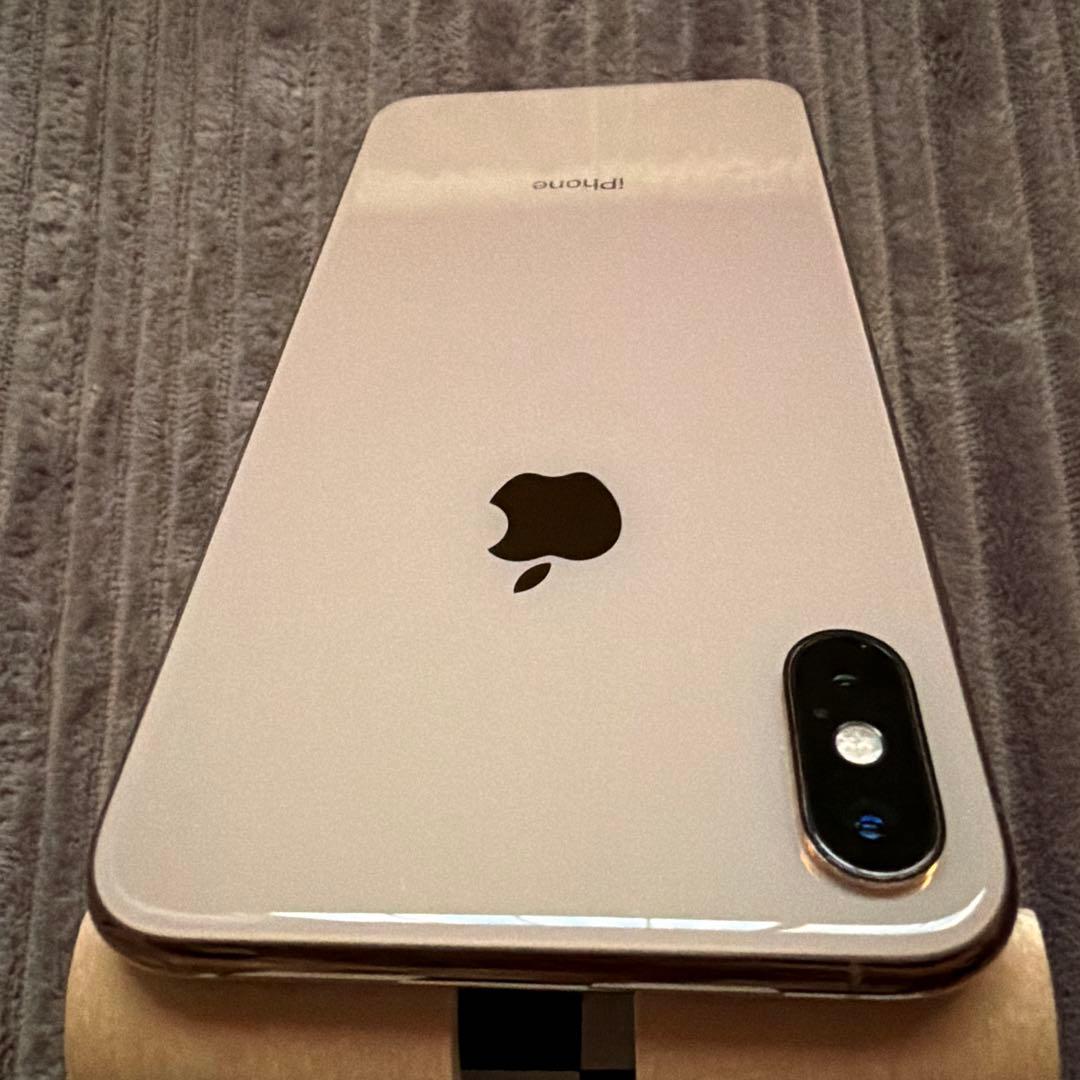 iPhone Xs max 512GB ゴールド　最大容量77%