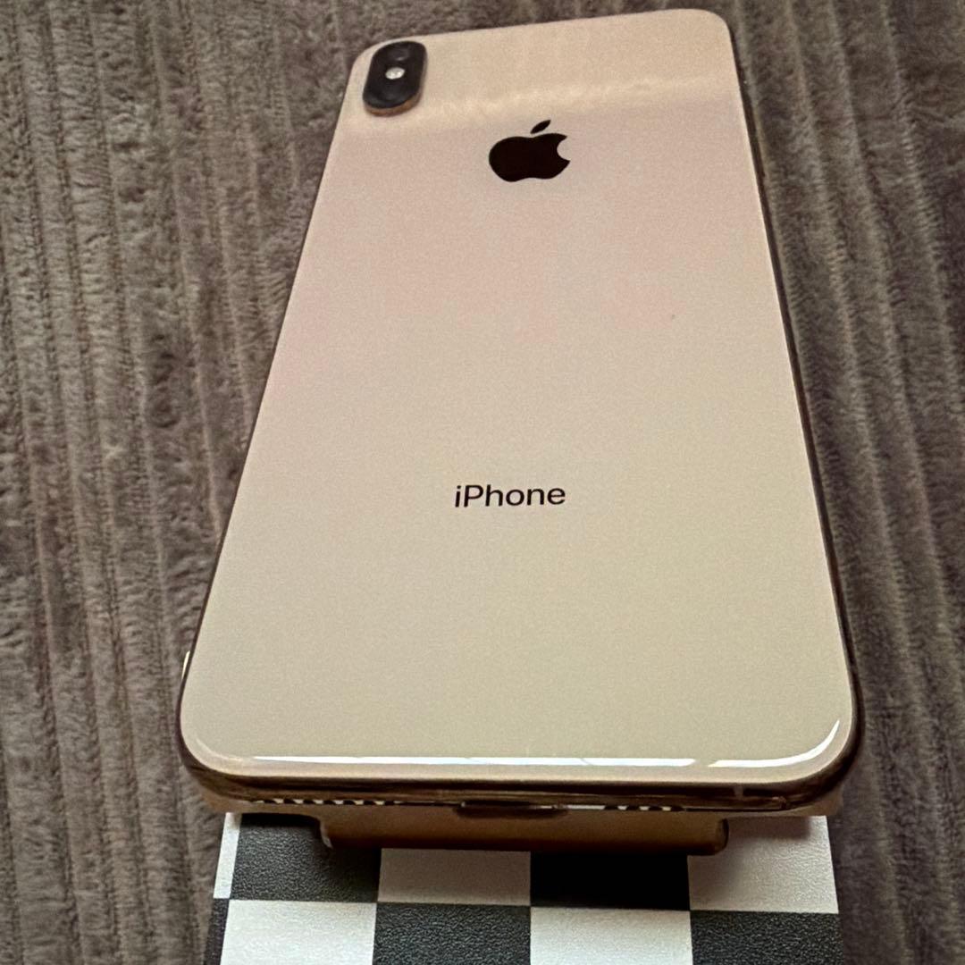 iPhone Xs max 512GB ゴールド　最大容量77%