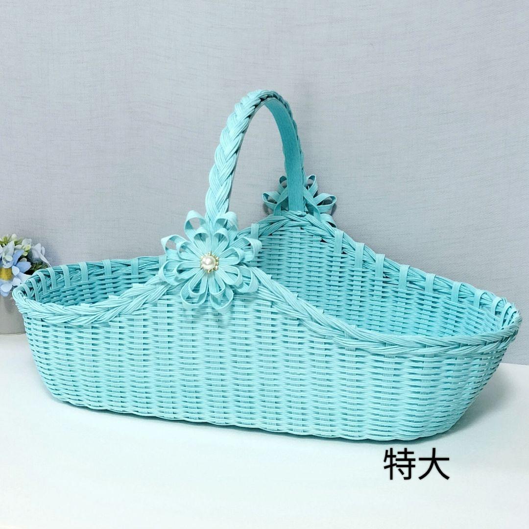 バスケット かご 4点セット エコクラフト 小物入れ